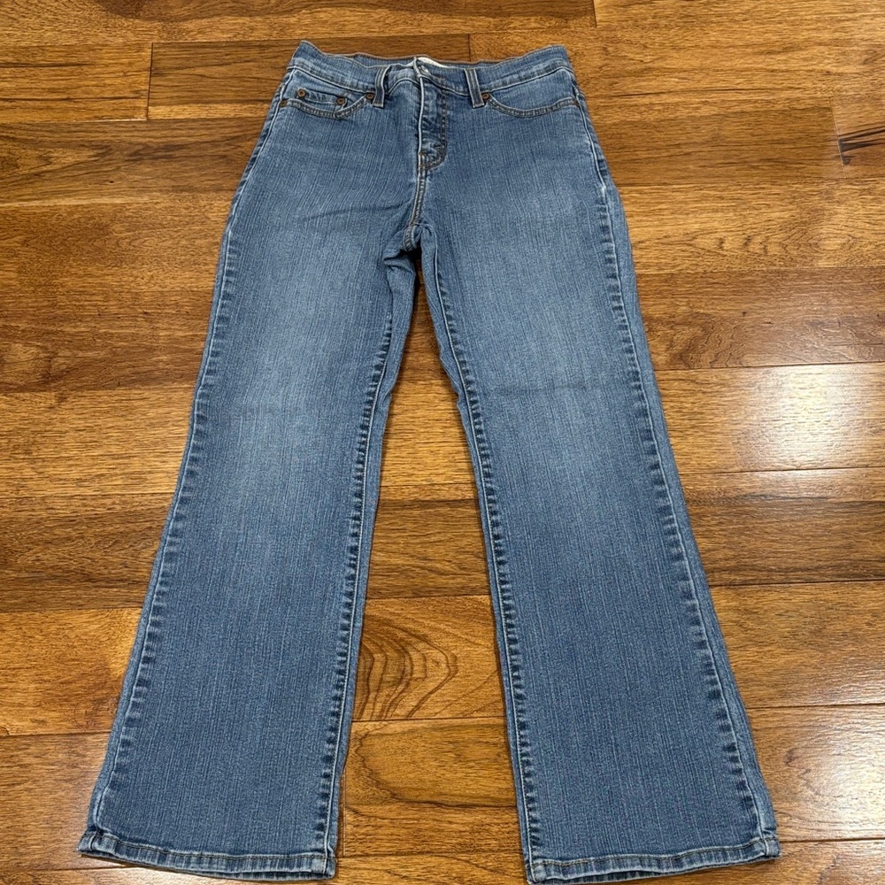 Levi's Women's Boot Cut High Rise Blue Jeans